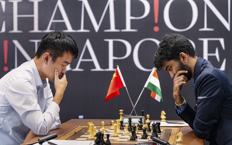 World Chess Championship: D Gukesh loses to Ding Liren in 12th game, both players at 6 points each