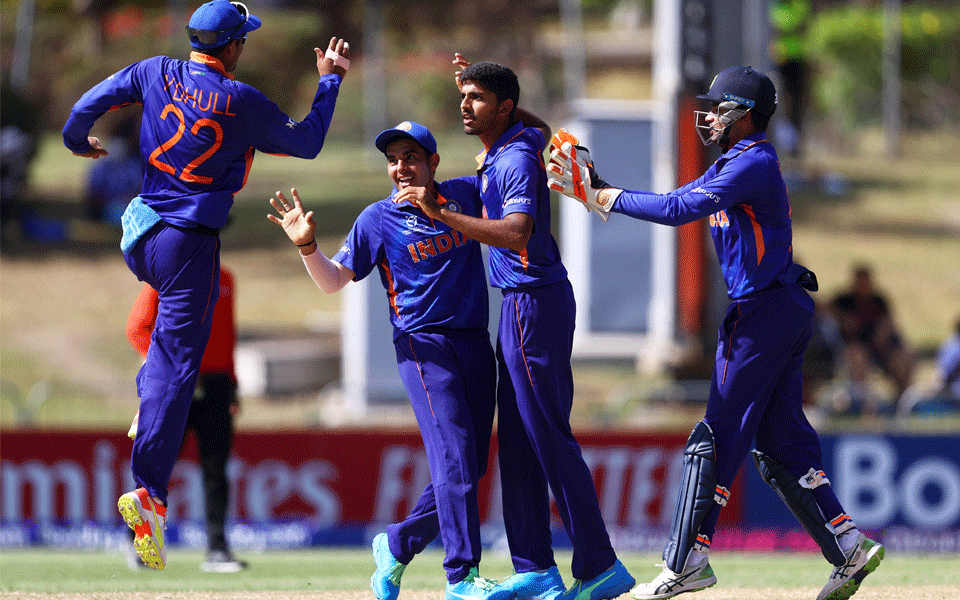 Skipper Yash Dhull leads India to fourth consecutive U-19 World Cup final