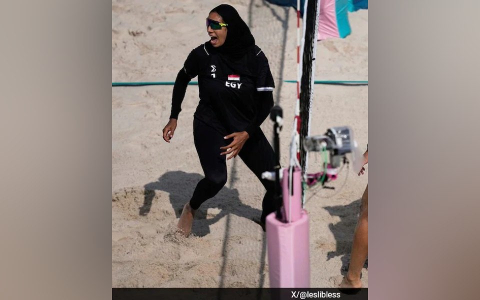 Olympics: Dress politics in Spain Vs Egypt Beach Volleyball