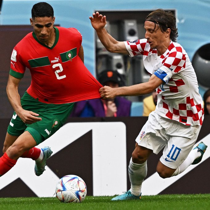 FIFA WC 2022: Morocco-Croatia match ends in 0-0 draw