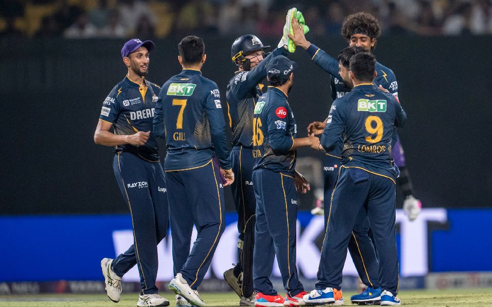 Gujarat Titans defeat Kolkata Knight Riders by 39 runs