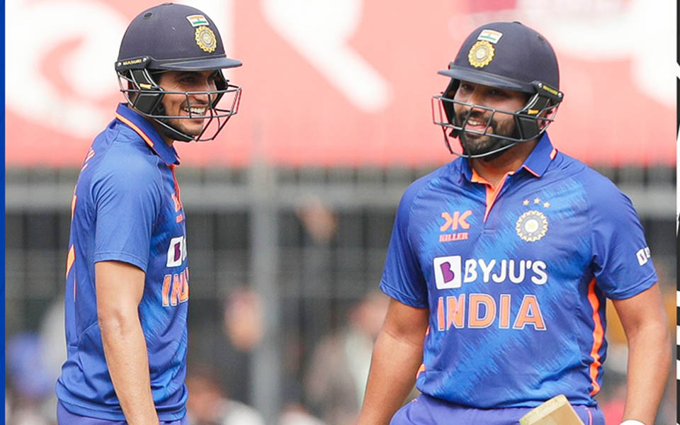 3rd ODI: Gill, Rohit tons propel India to 385/9 against NZ