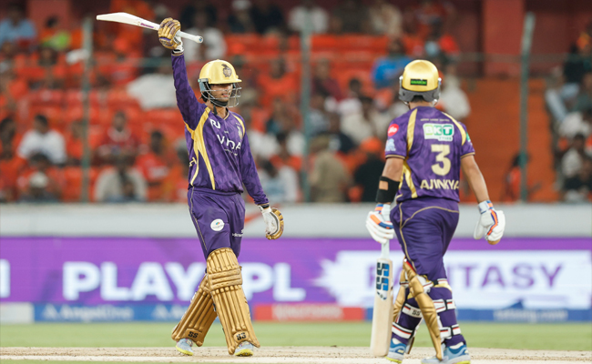 Raghuvanshi, spinners fire KKR to seven-wicket win over SRH