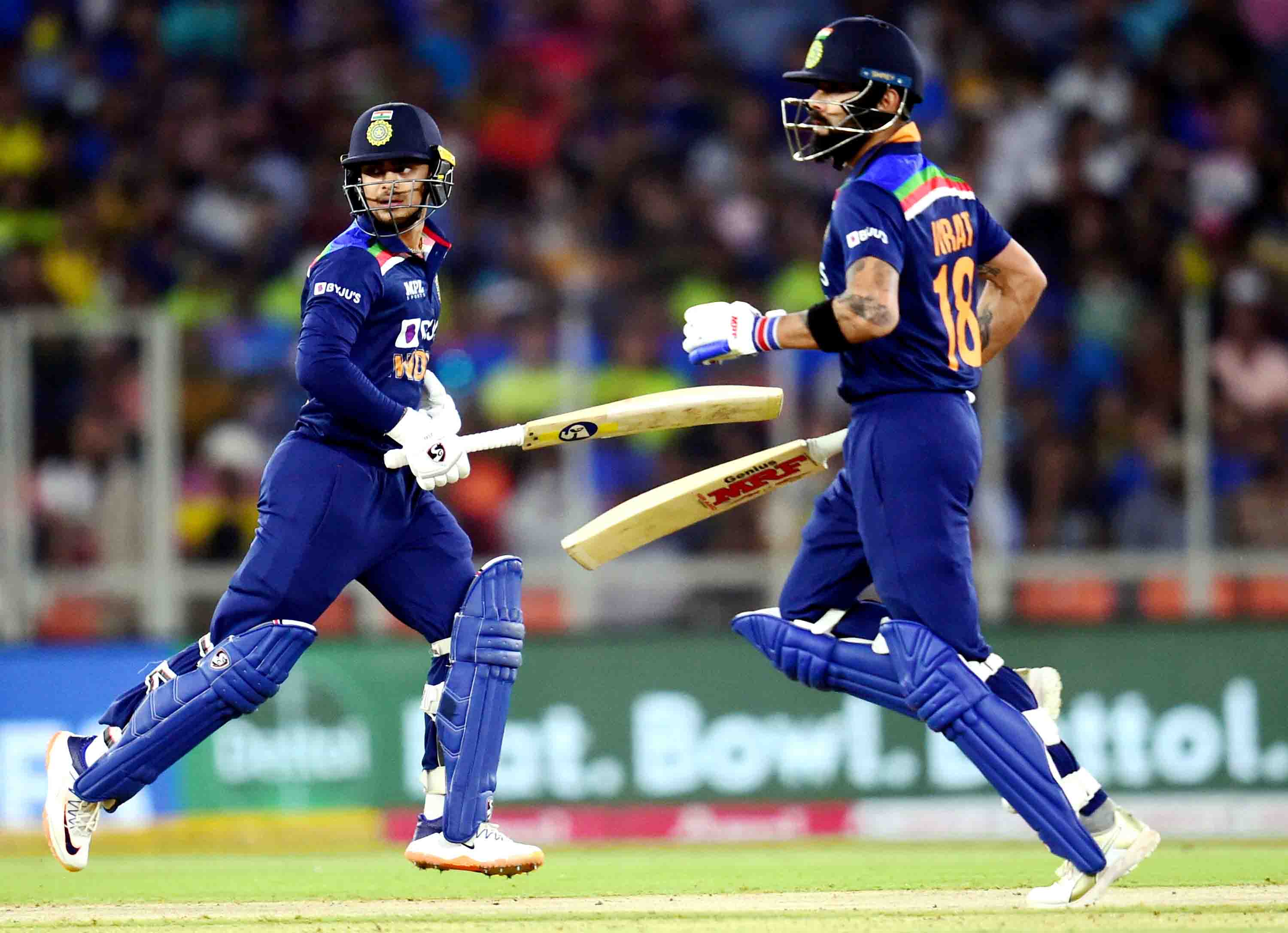 Kohli, debutant Kishan power India to series-levelling win over England