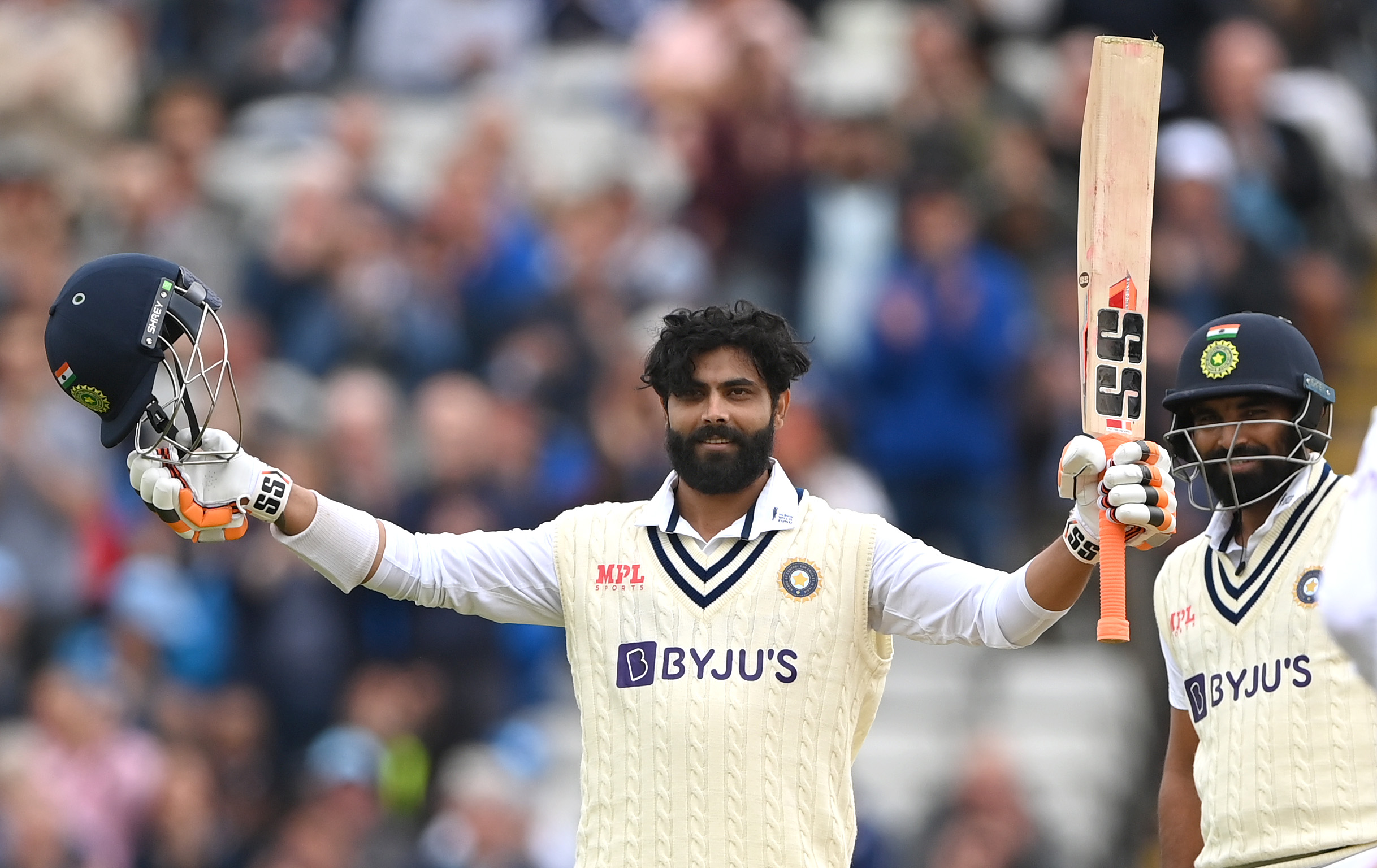 Jadeja scores his second ton, Bumrah breaks Lara's world record in India's 416