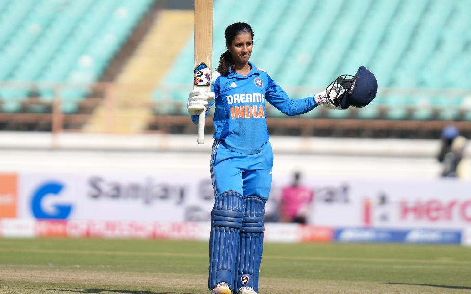 2nd WODI: Jemimah's maiden ton sets up 116-run win and seals series for India