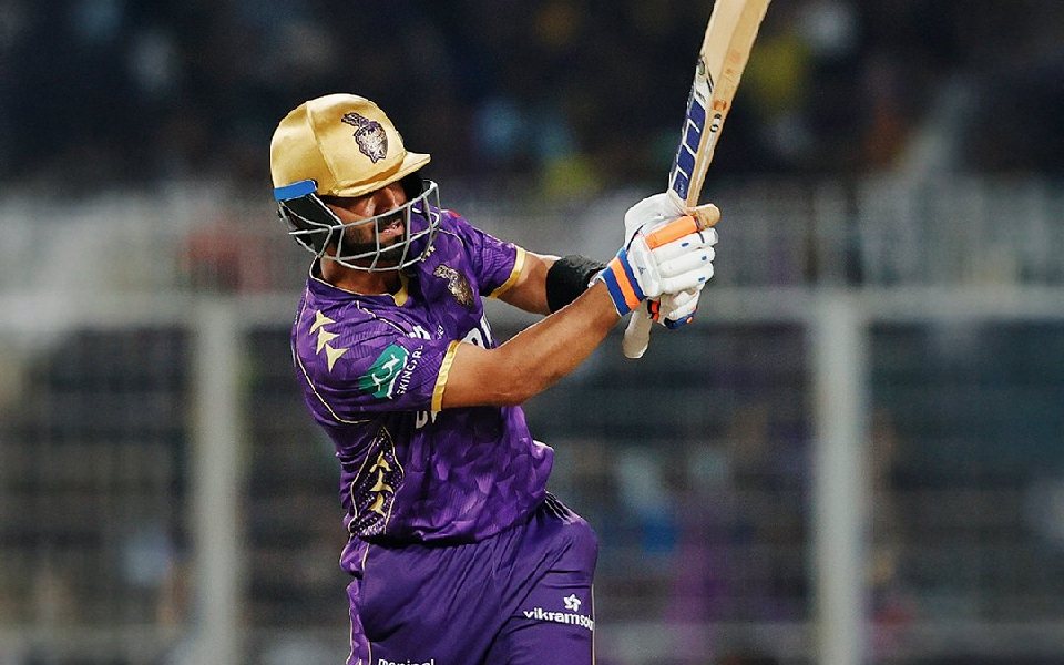 KKR score 179/6 against CSK in IPL