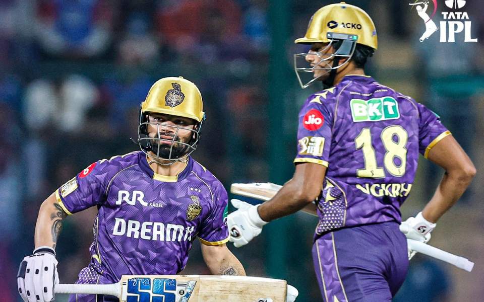 KKR post 204/9 against DC