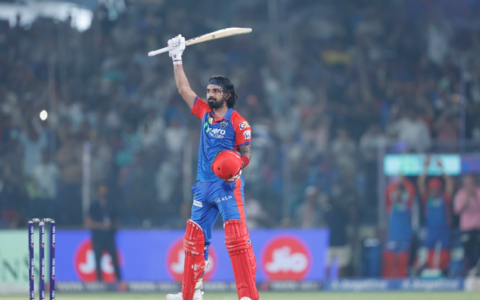 KL Rahul slams unbeaten century as Delhi Capitals score 199/3 against Gujarat Titans in IPL
