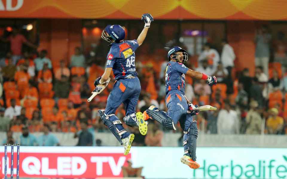 LSG notch 7-wicket win against SRH