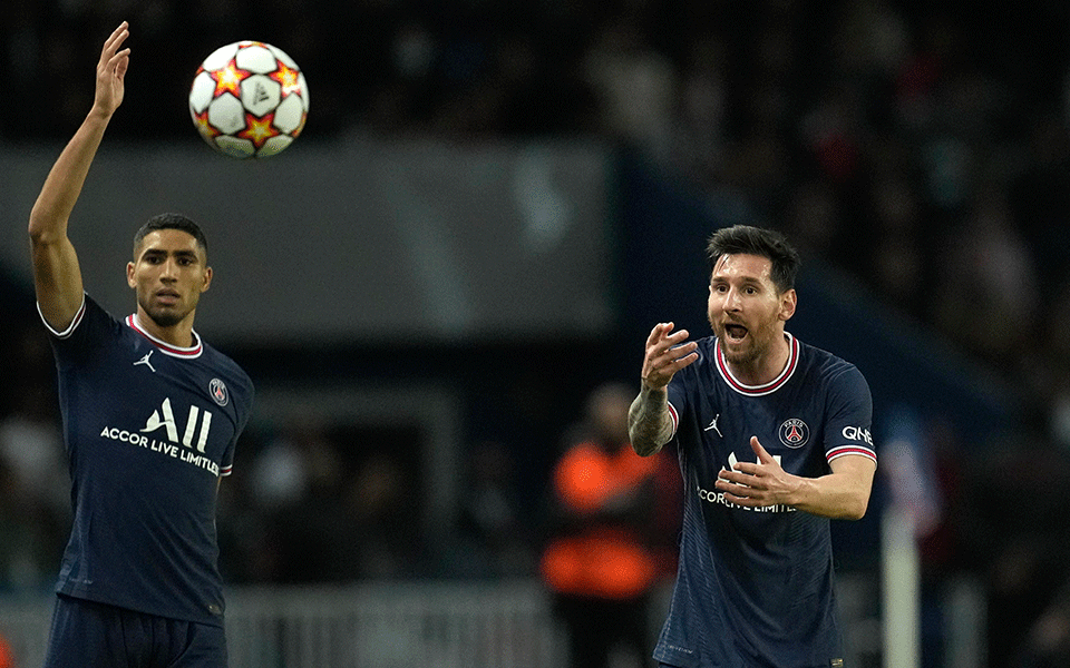 CHAMPIONS LEAGUE: Messi opens PSG account in 2-0 win over Man City