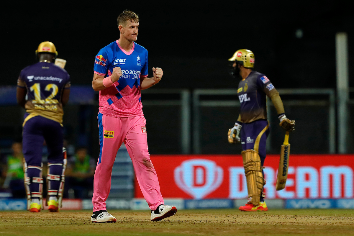 Chris Morris returns a four-wicket haul as Rajasthan Royals restrict KKR to 133/9