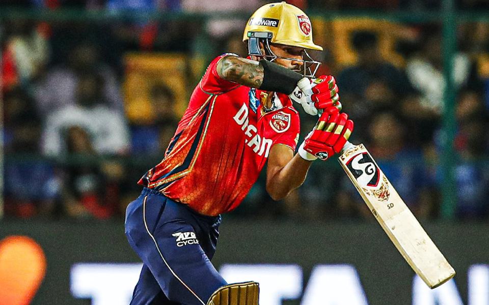 Dhawan's solidity, middle-order bravery take PBKS to 176 for six over RCB