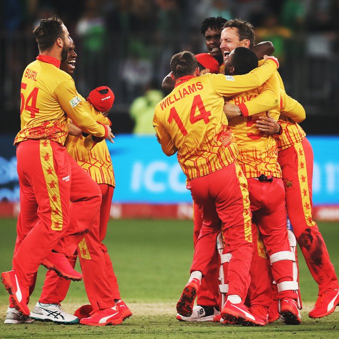 Zimbabwe stun Pakistan by one run in T20 World Cup