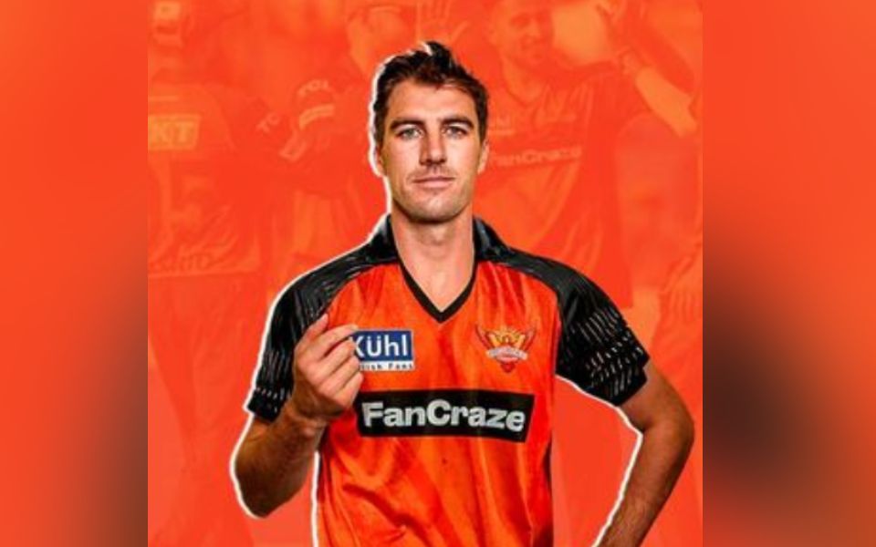 SRH names Pat Cummins as captain for IPL 2024