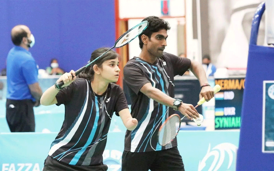 Bhagat-Kohli mixed doubles duo loses bronze medal match in Paralympics badminton