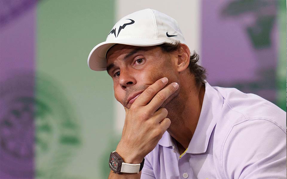 Injured Rafael Nadal out of Wimbledon; Nick Kyrgios advances to final