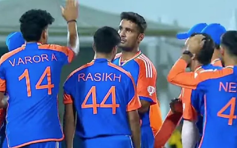 All-around India A defeat Pakistan A by 7 runs in ACC T20 Emerging Teams Asia Cup