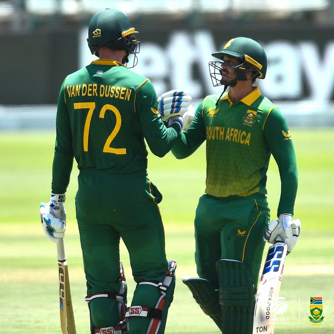 3rd ODI: India bowl out South Africa for 287 after de Kock ton