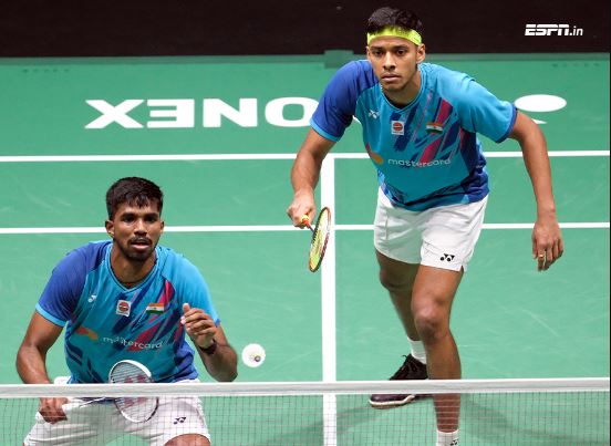 Satwik and Chirag secure Asia Badminton Championships title