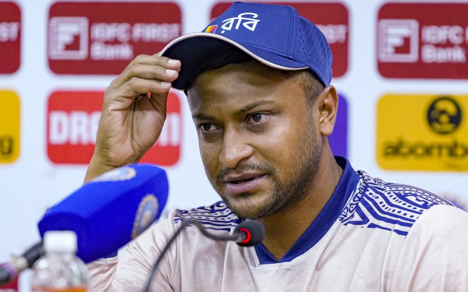 Shakib Al Hasan unlikely to travel to Bangladesh for his final Test due to protests