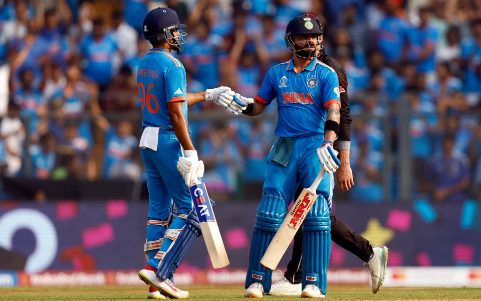 India post imposing 397/4 after Kohli's world record 50th ton