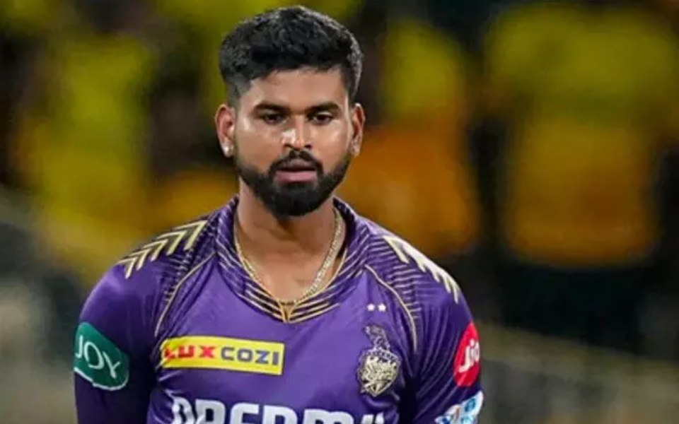 Shreyas Iyer fined Rs 12 lakh for first slow over-rate offence
