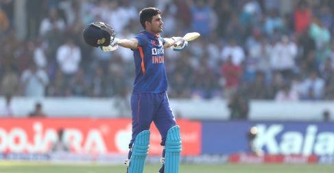 Gill's maiden ODI double ton powers India to 349/8 against New Zealand in first ODI