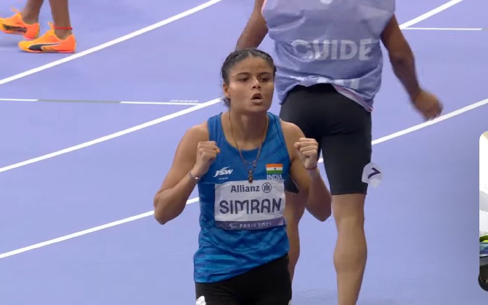 Paris Paralympics: Simran wins bronze in women's 200m T12 final