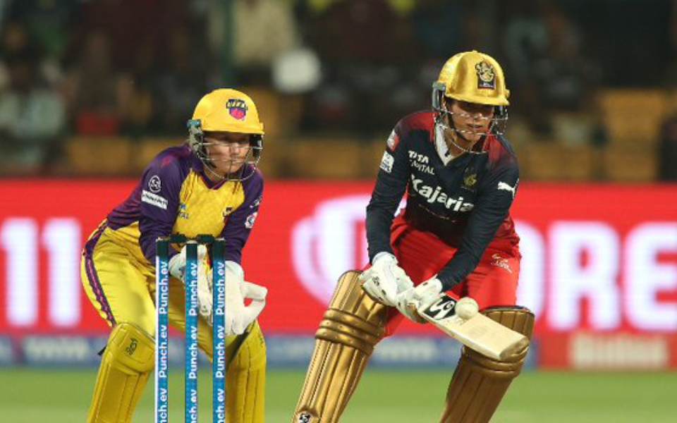 WPL: Smriti Mandhana, Perry fifties carry RCB to 198/3 against UPW