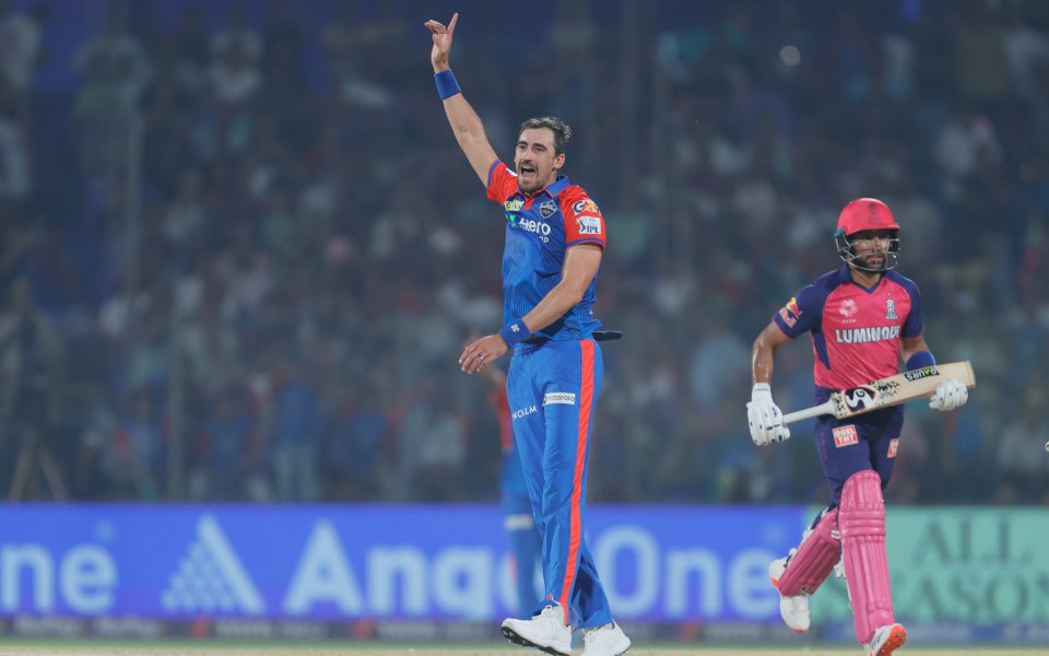 Starc-inspired Delhi Capitals beat RR via super over