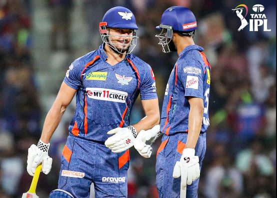 Stoinis smashes 89 off 47 balls to fire LSG to 177/3 against MI in IPL