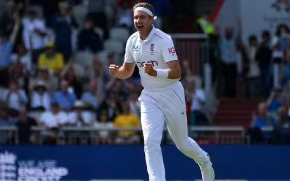 England seamer Stuart Broad takes 600th test wicket to join elite club