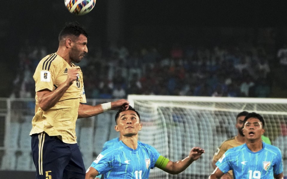 India play out goalless draw against Kuwait in Chhetri's last international match