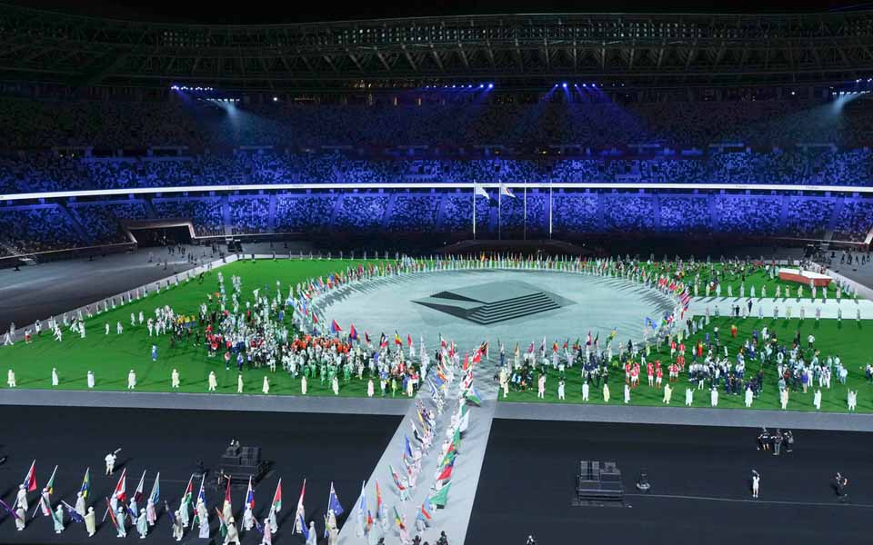 Tokyo Olympics closing ceremony begins