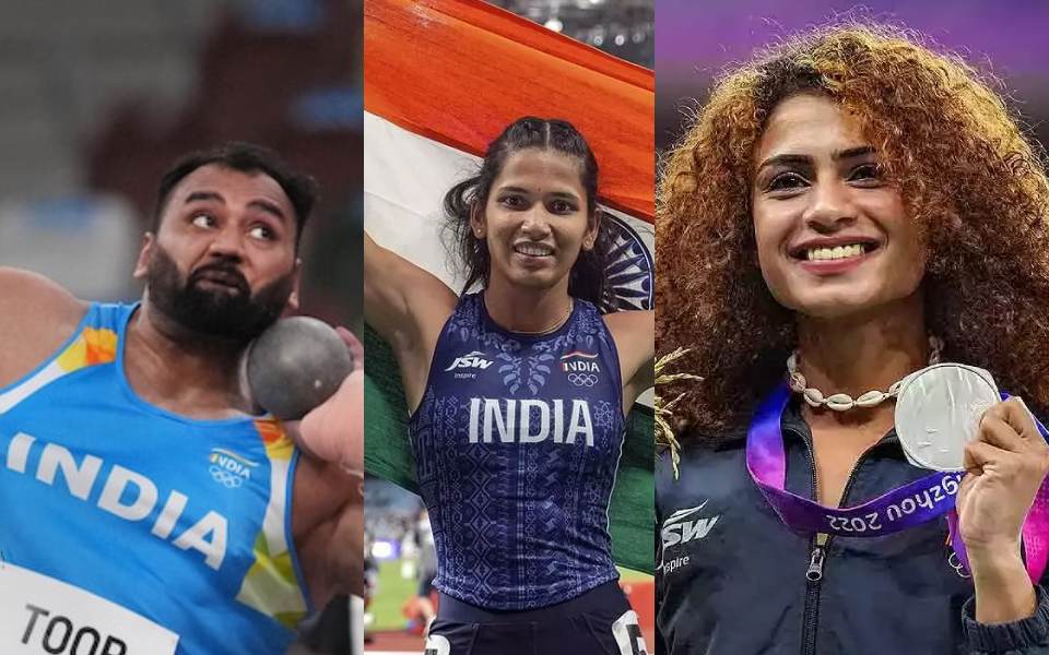 India's triple treat: Toor, Jyothi, Harmilan bag gold at Asian Indoor ...