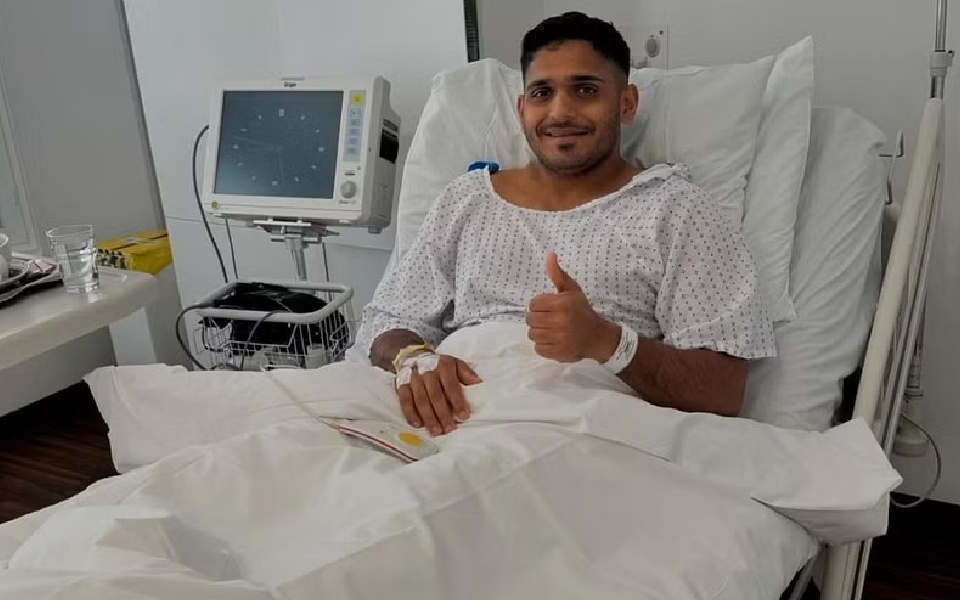 Tushar Deshpande undergoes ankle surgery in London