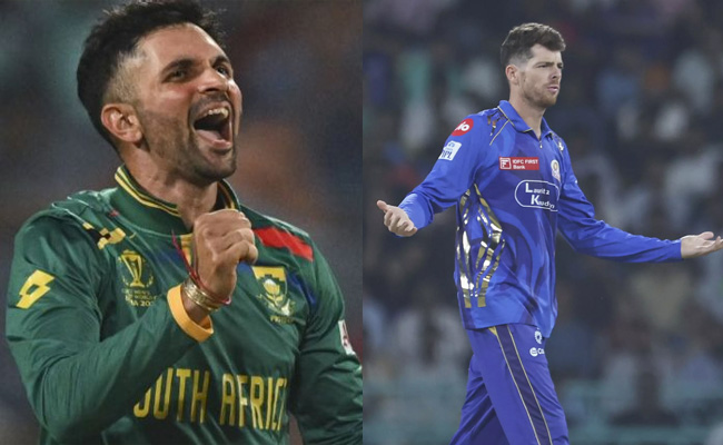 Keshav Maharaj replaces injured Mitchell Santner in Mumbai Indians’ squad