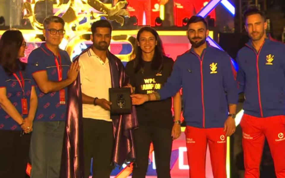 RCB Unbox Event: Vinay Kumar inducted into RCB Hall of Fame