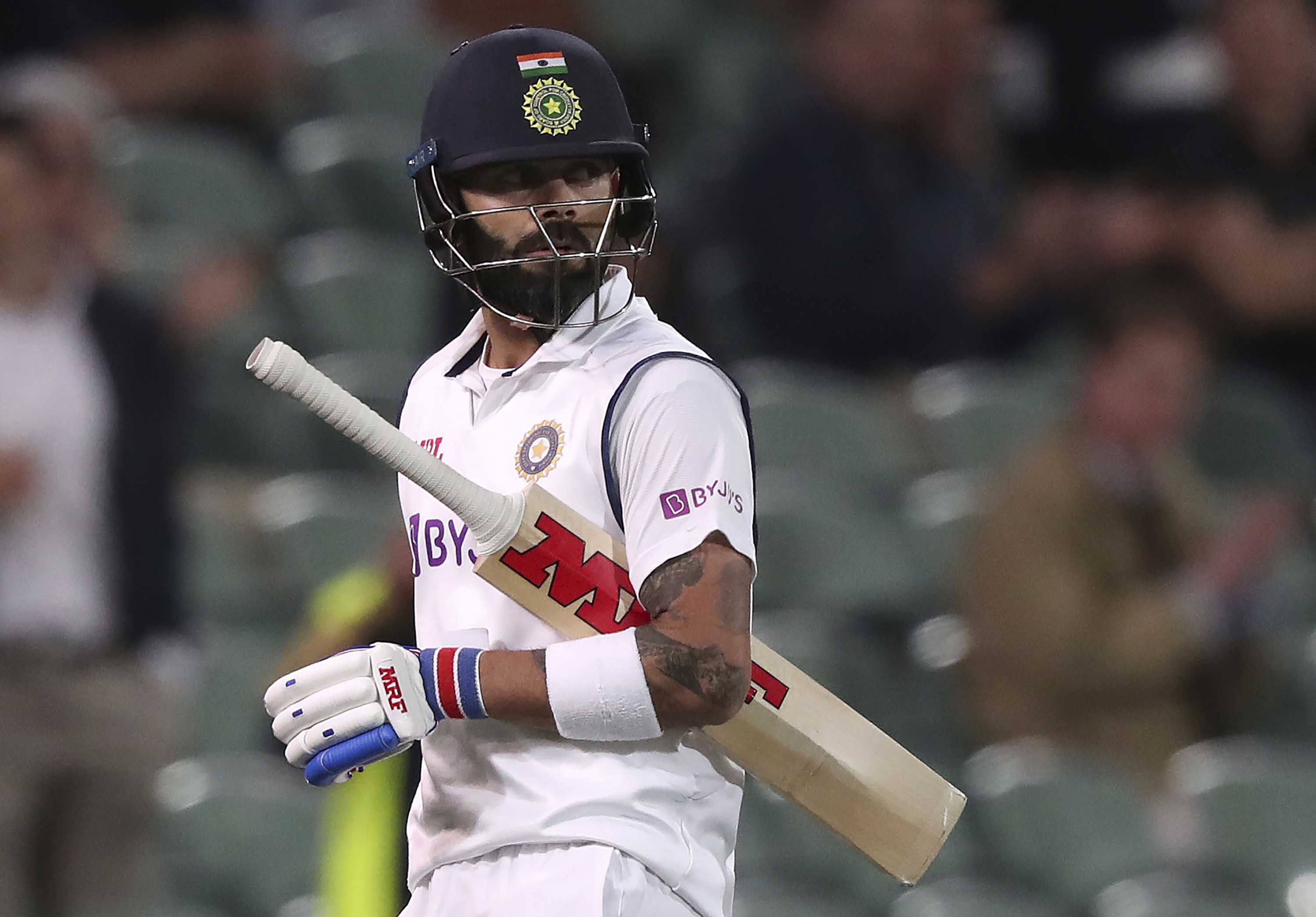 Pink Test Day 1: Australia restrict India to 233/6 after Kohli run-out