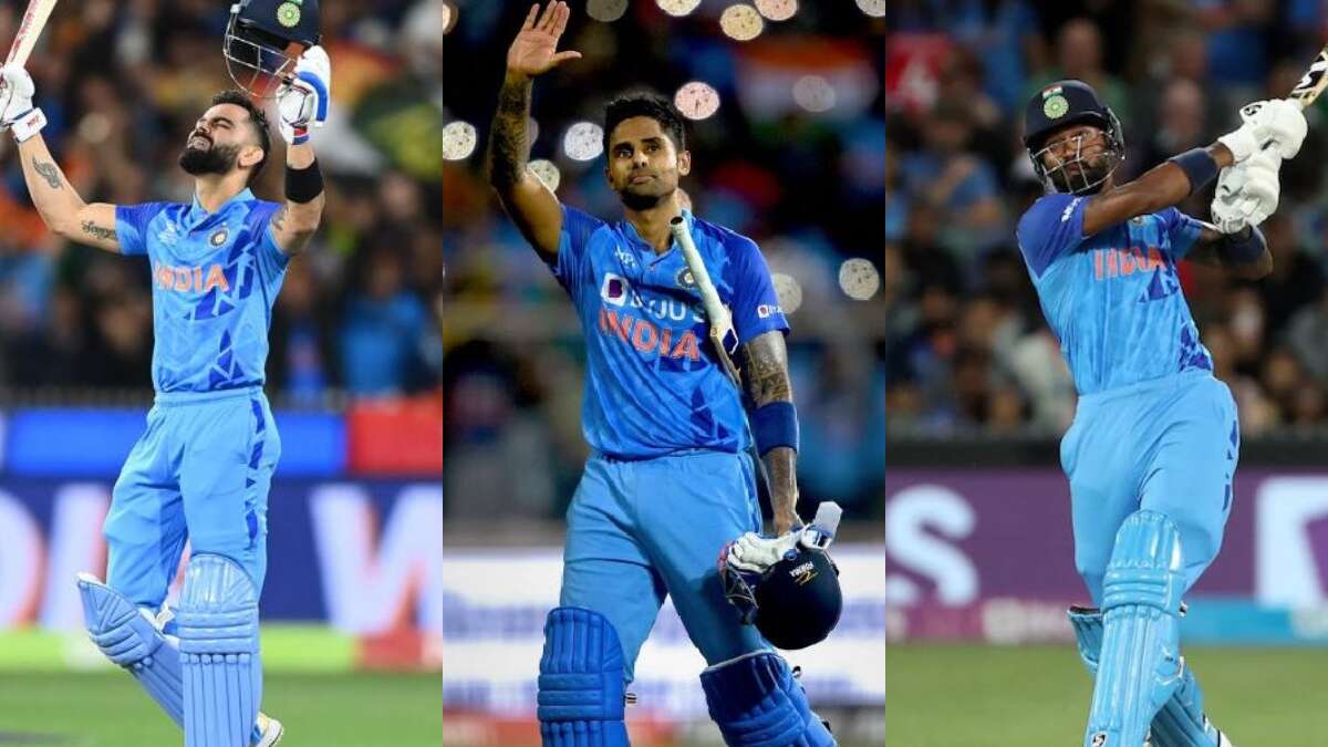 Virat Kohli, SKY, Hardik Pandya in ICC T20 Team of 2022