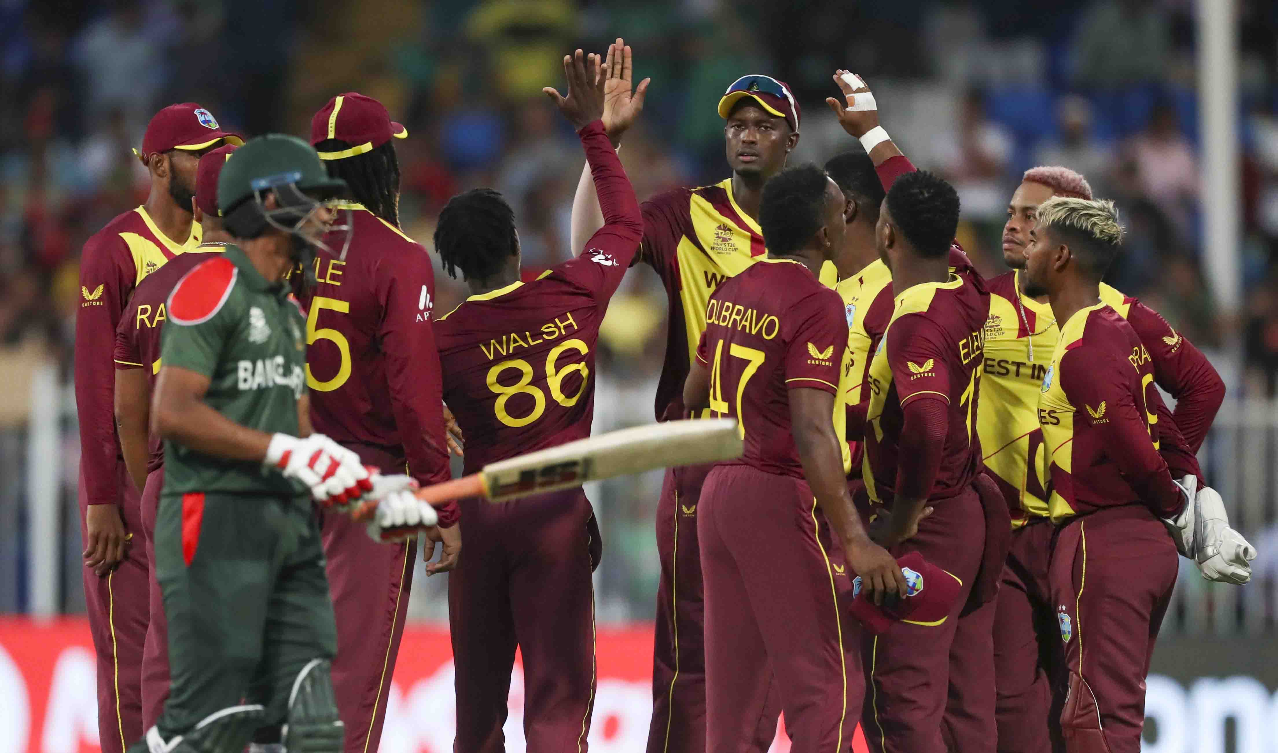 West Indies virtually knock out Bangladesh with 3-run win, stay alive in T20 World Cup