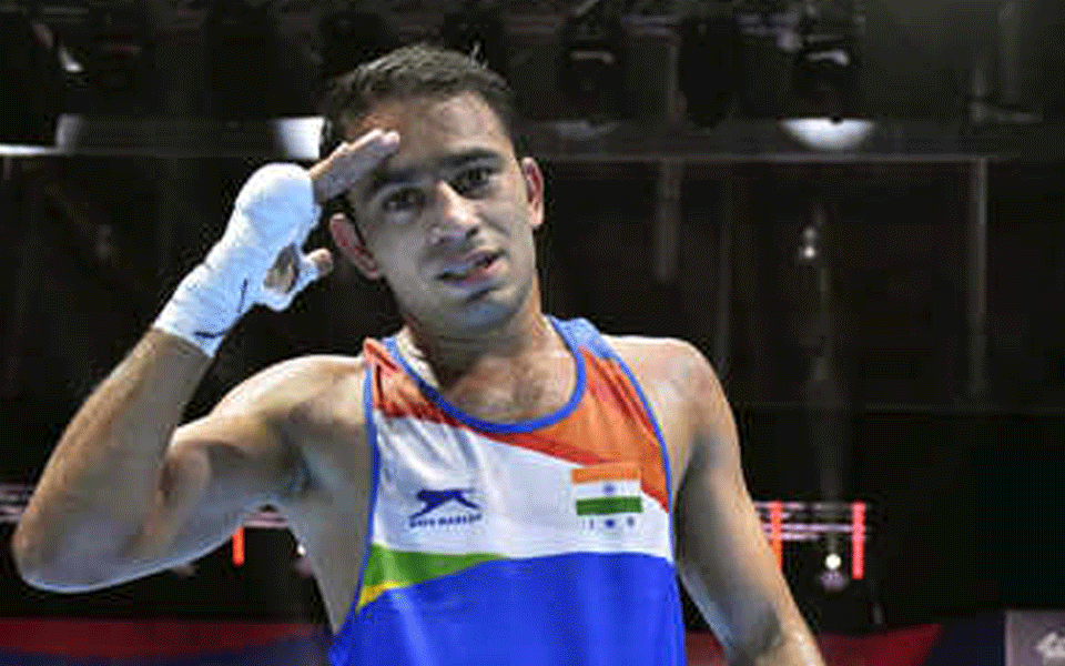 Amit Panghal, Sanjeet strike gold at French boxing tourney