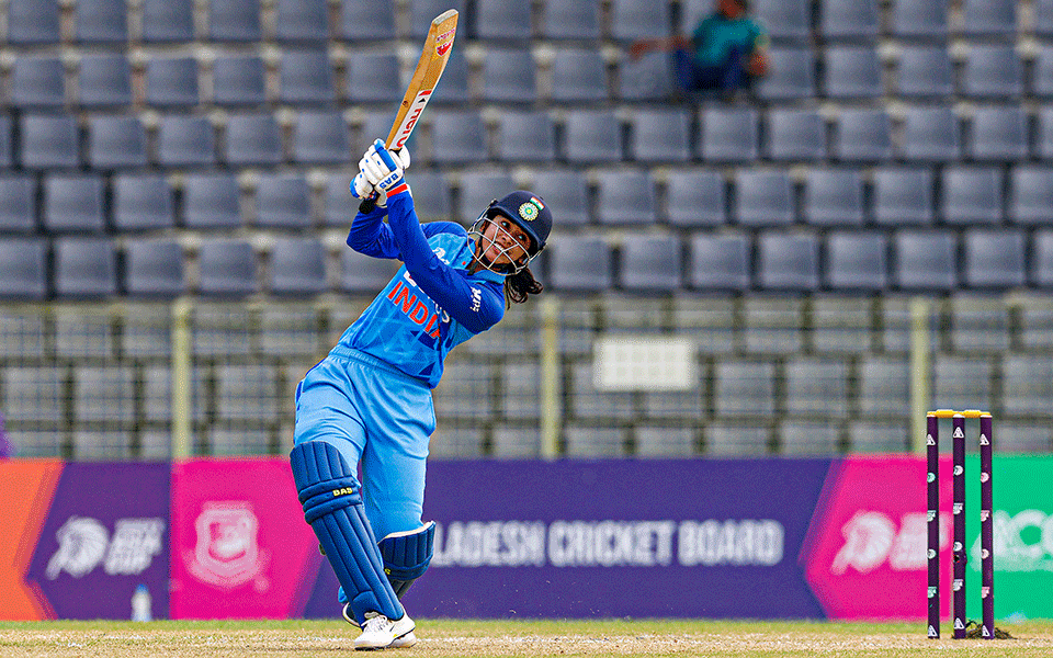 Women's Asia Cup: India ride on top-order show to beat Bangladesh by 59 runs