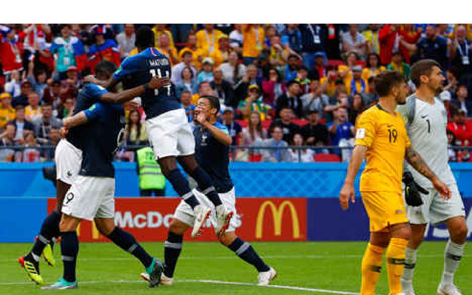 World Cup: France down Australia 2-1 in Group C