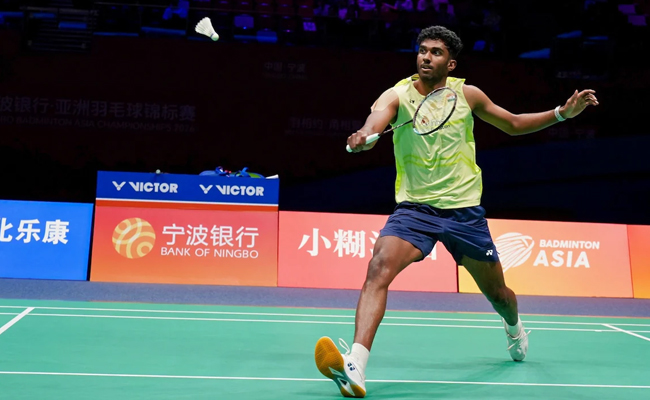 Ayush signs off with silver at Badminton Asia Championships