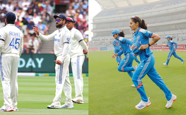 Indian men's and women's cricket teams wear black armbands in memory of Manmohan Singh