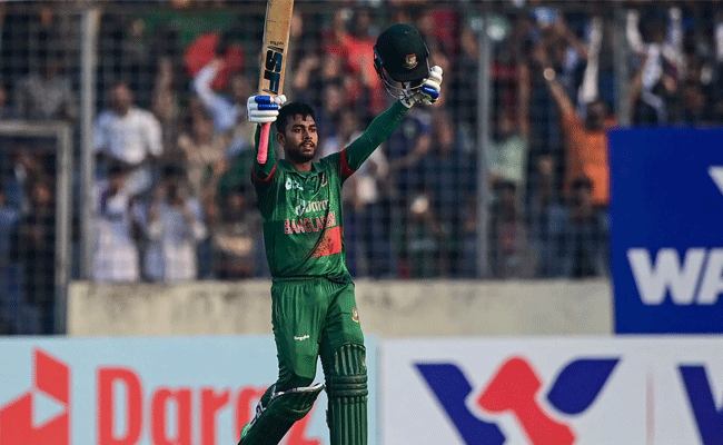Bangladesh post 271/7 against India in second ODI