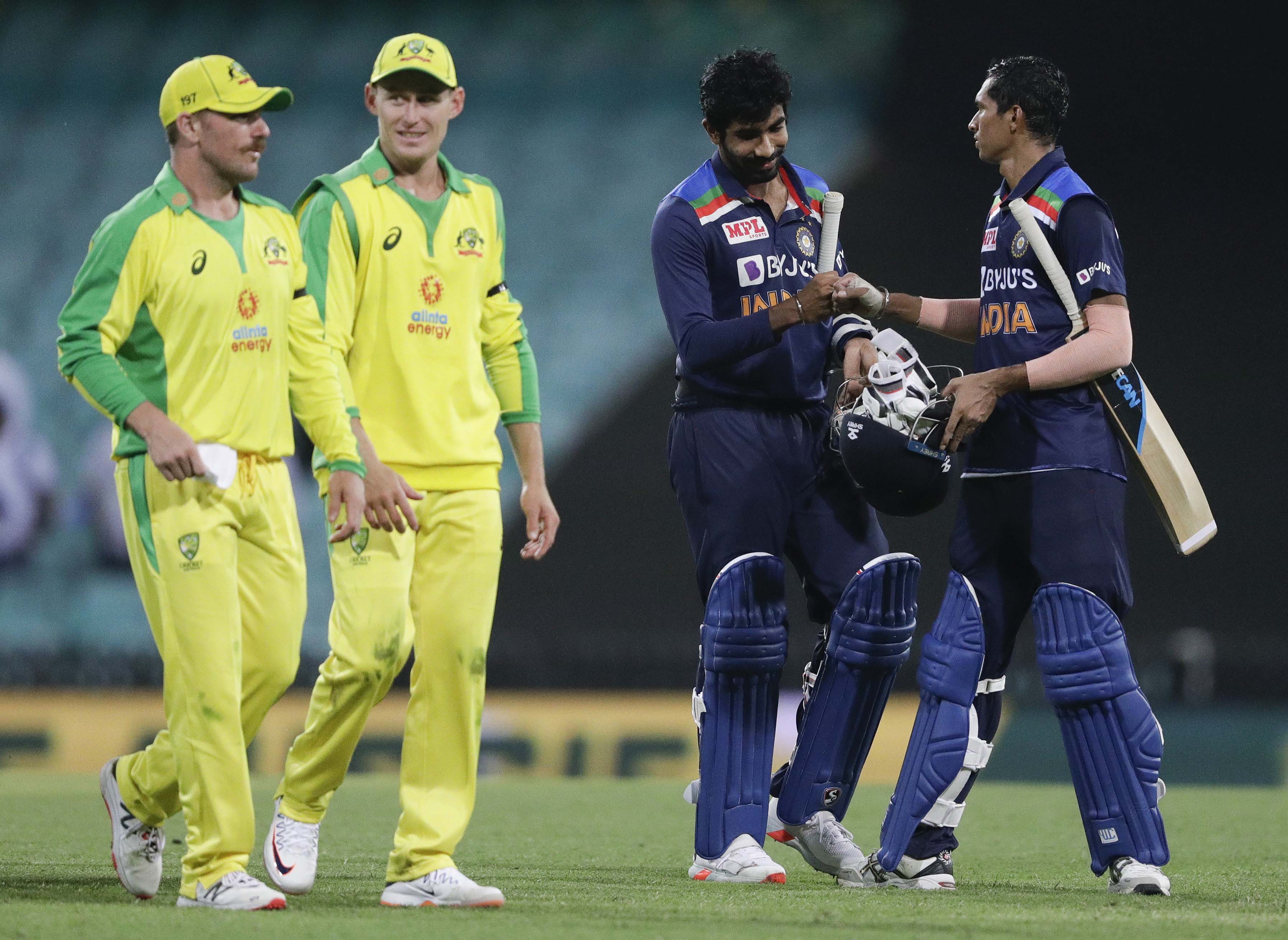 Australia beat India by 66 runs to clinch the first ODI