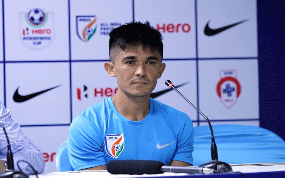 Chhetri named 2017 AIFF Player of the Year